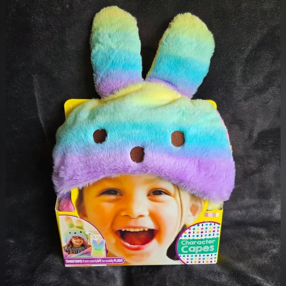 NWT Easter Peeps Wearable Hooded Blanket Fuzzy Super Soft Warm Cozy Plush